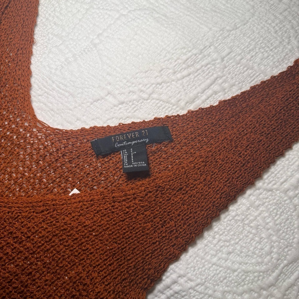 Forever 21 Rust Knit Summer Tank Top - Picture 4 of 8